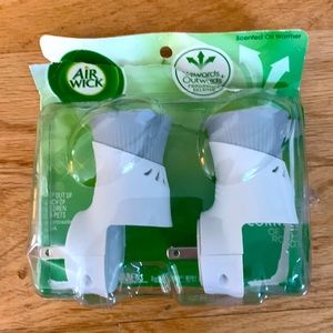 NEW Air Wick 2 pack scented oil warmer